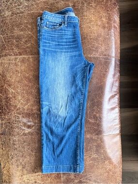 PAIGE wide leg crop Denim Jeans Nellie